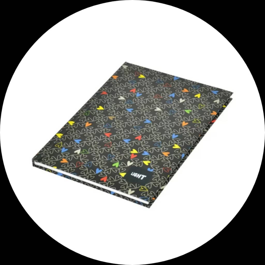 Light Hardcover A4  Notebook